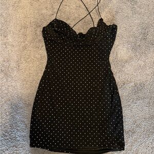 Windsor Black Mini Dress